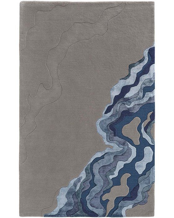 SERRANO Collection - 8856F Gray/Blue