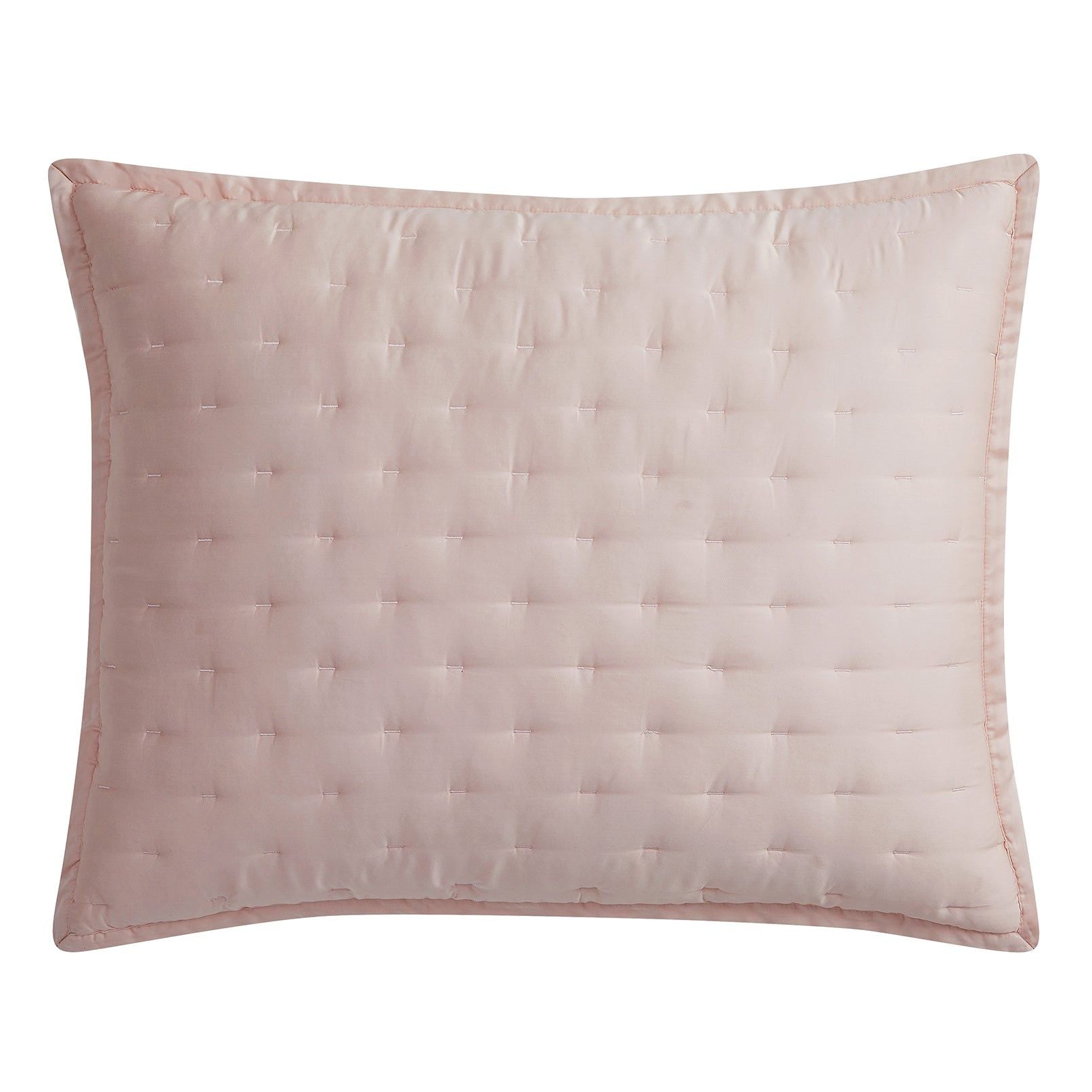 Lyocell - 21" x 34" Eucalyptus Quilt Pillow Sham Set (Set of 2) - Blush