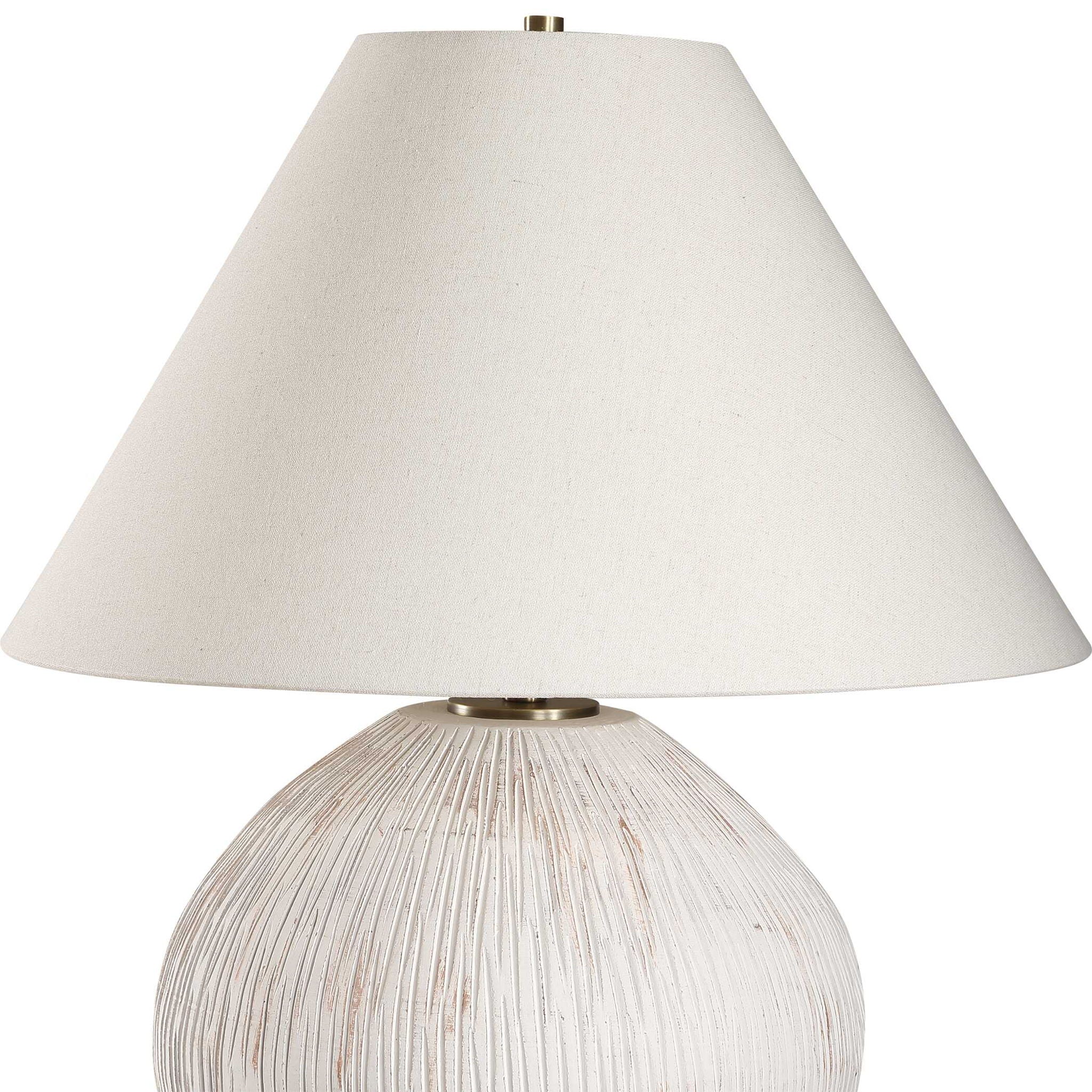 Meryl - Table Lamp - Aged White