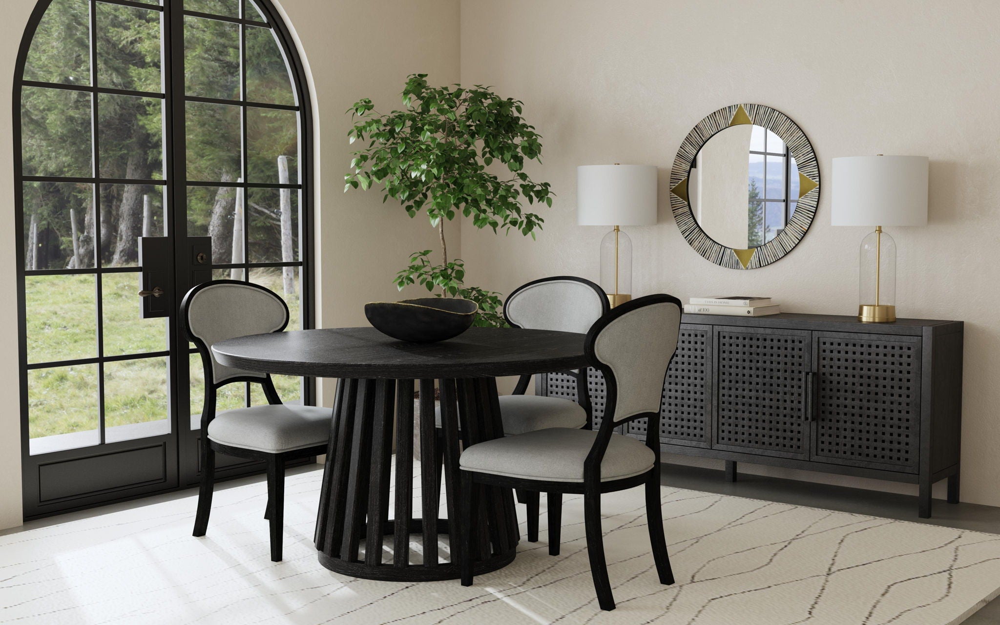 Mateo - Dining Chair (Set of 2) - Black