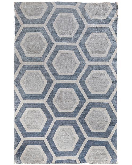 NOOR Collection - 7204F Light Blue/Gray