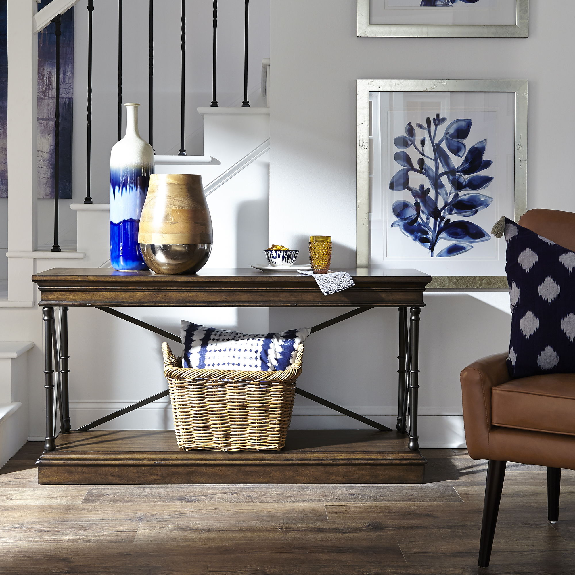 Tribeca - Sofa Table - Cordovian Brown