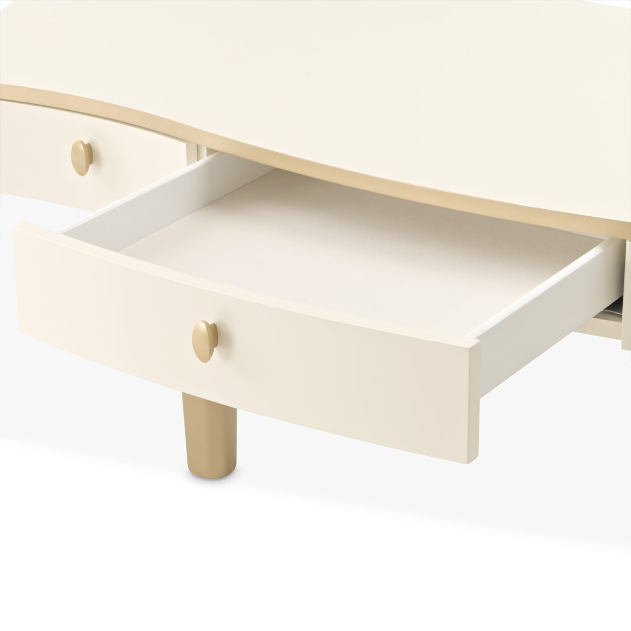 La Terrazza Vanity Desk - Creamy Pearl
