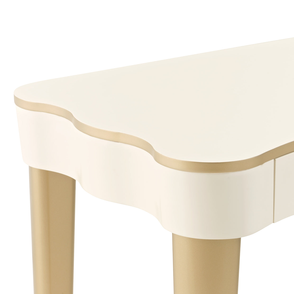 La Terrazza Vanity Desk - Creamy Pearl