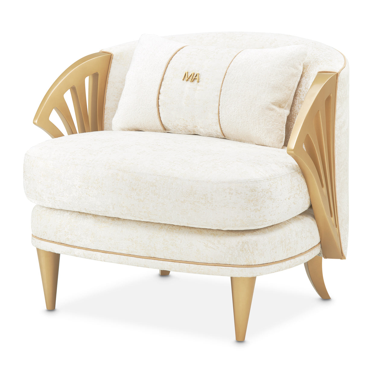 La Terrazza Accent Chair - Starlight/Light Champagne