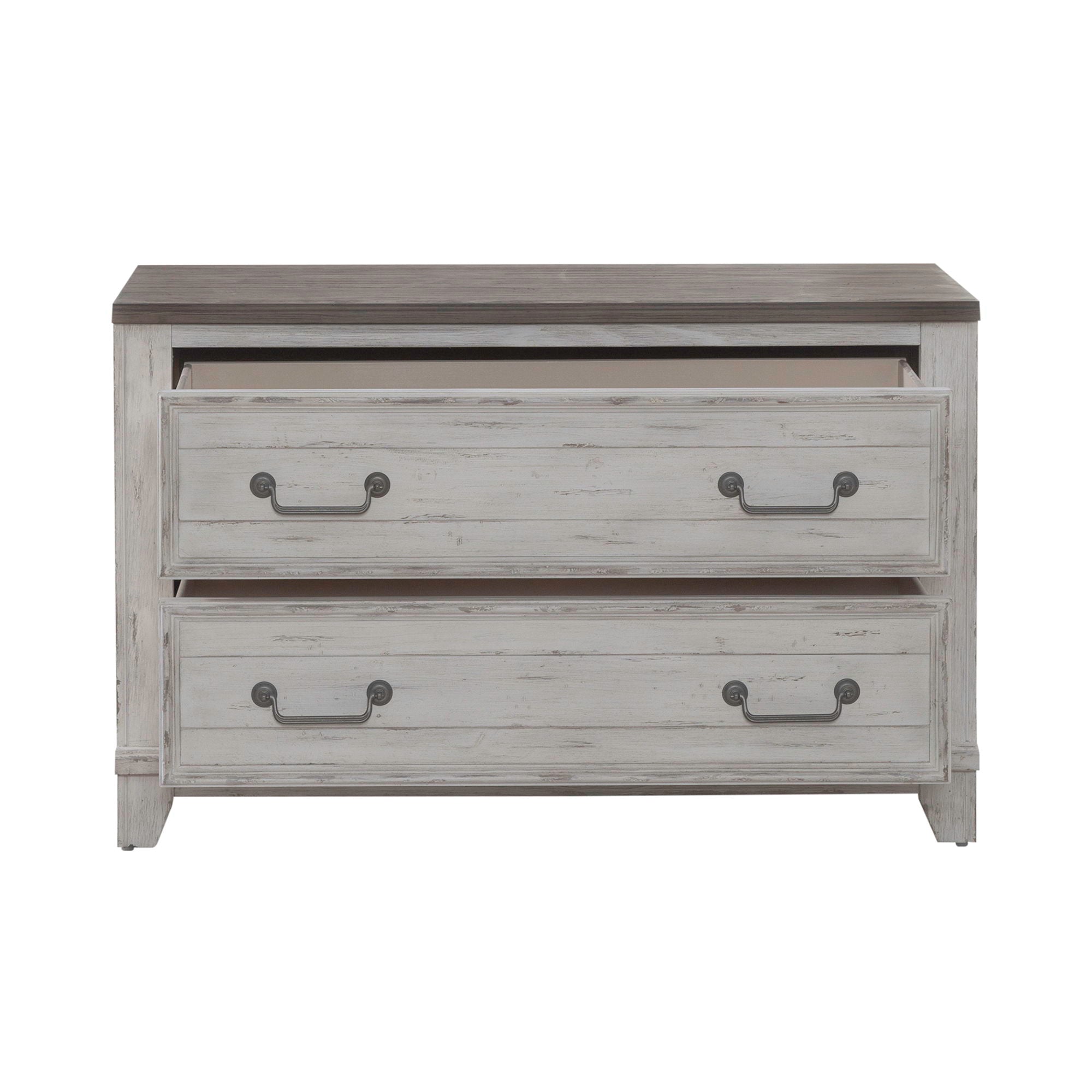River Place - Curio Base - Riverstone White & Tobacco