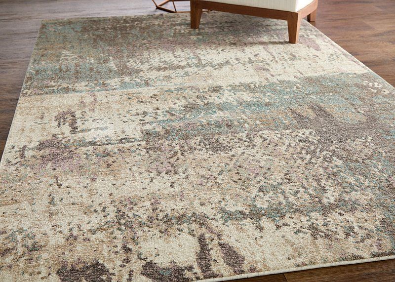 EDEN Collection - 39QRF Teal/Ivory