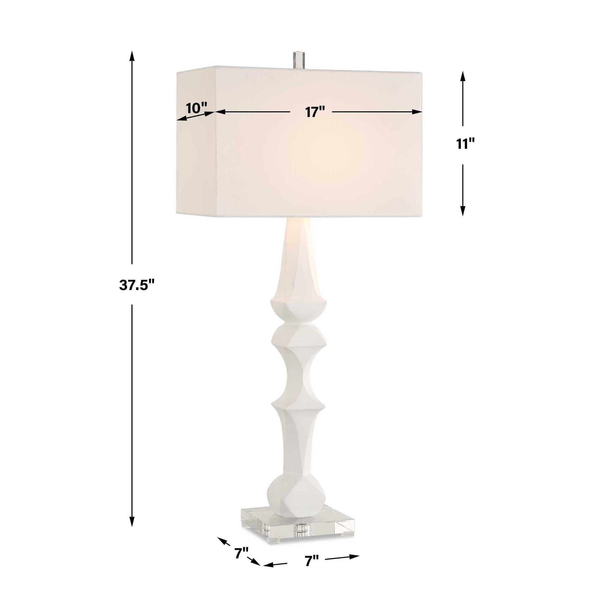 Mayme - Table Lamp - White