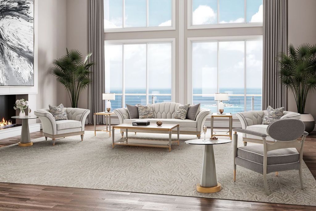 St. Charles - Accent Chair - Dove Gray