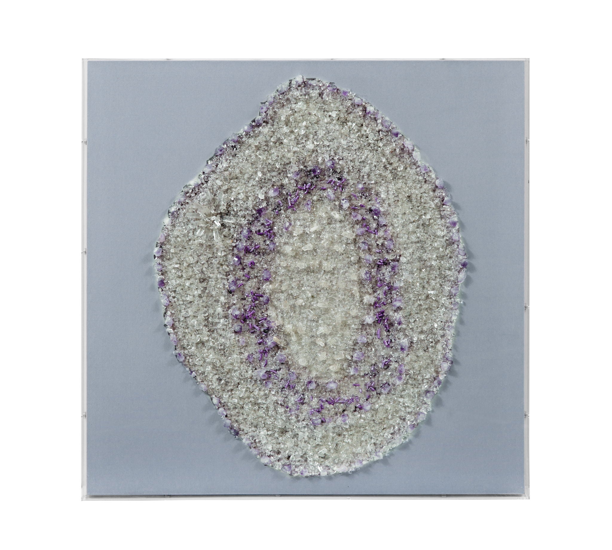 Stone Art Wall Hanging - Gray