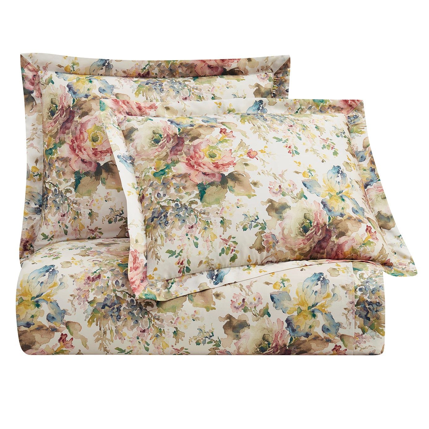 Lyocell - King Jardin Eucalyptus Duvet Cover Set (Set of 3) - Salmon