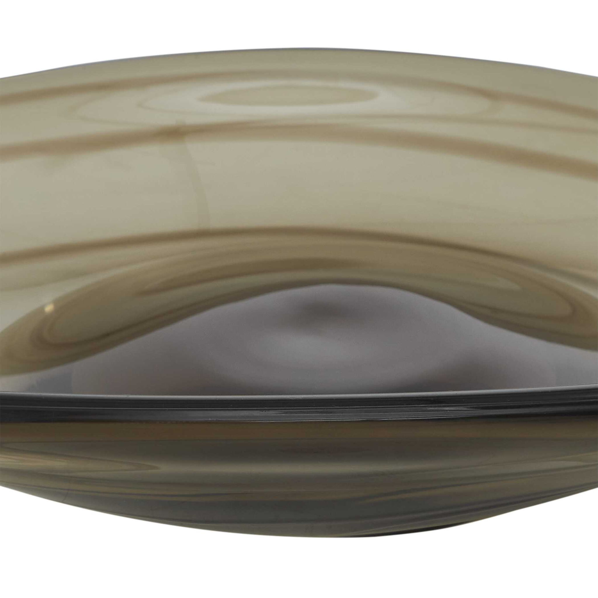 Soluna - Indoor-Outdoor Glass Bowl - Brown