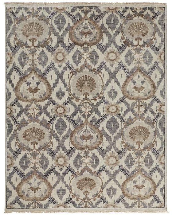 BEALL Collection - 6712F Gray/Brown