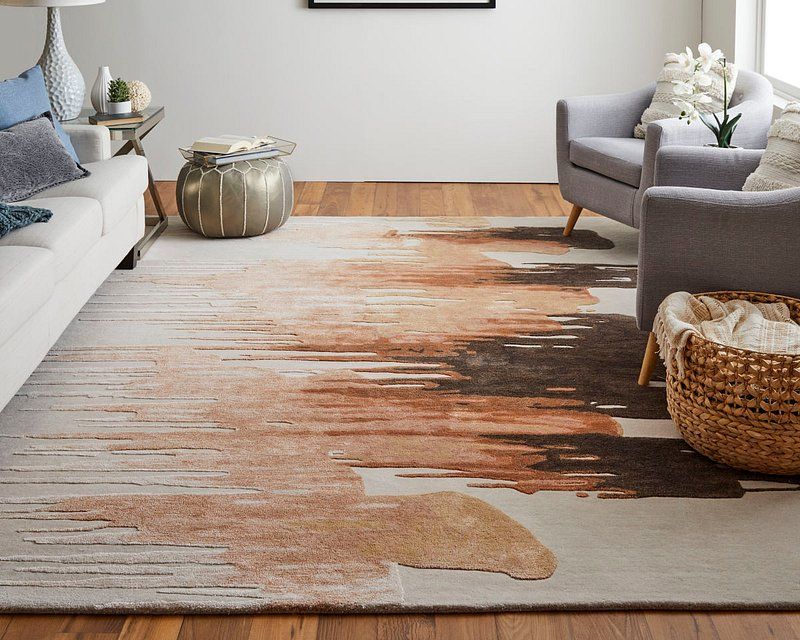ANYA Collection - 8883F Rust/Brown