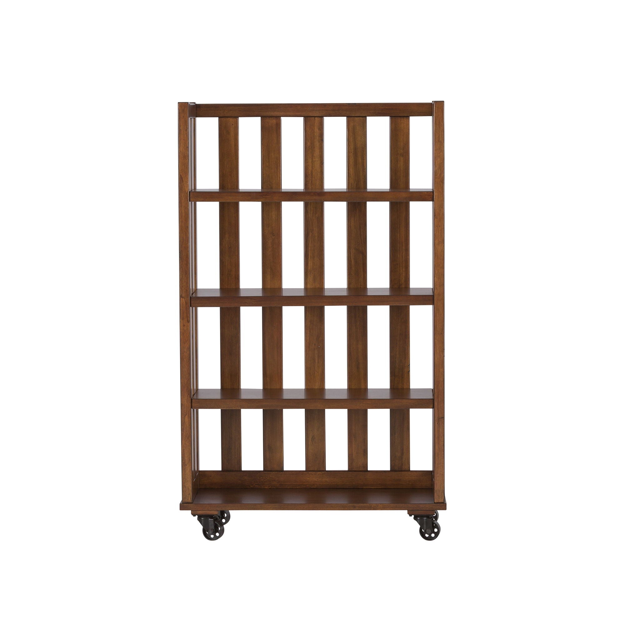 Arlington House - Open Bookcase - Cobblestone Brown
