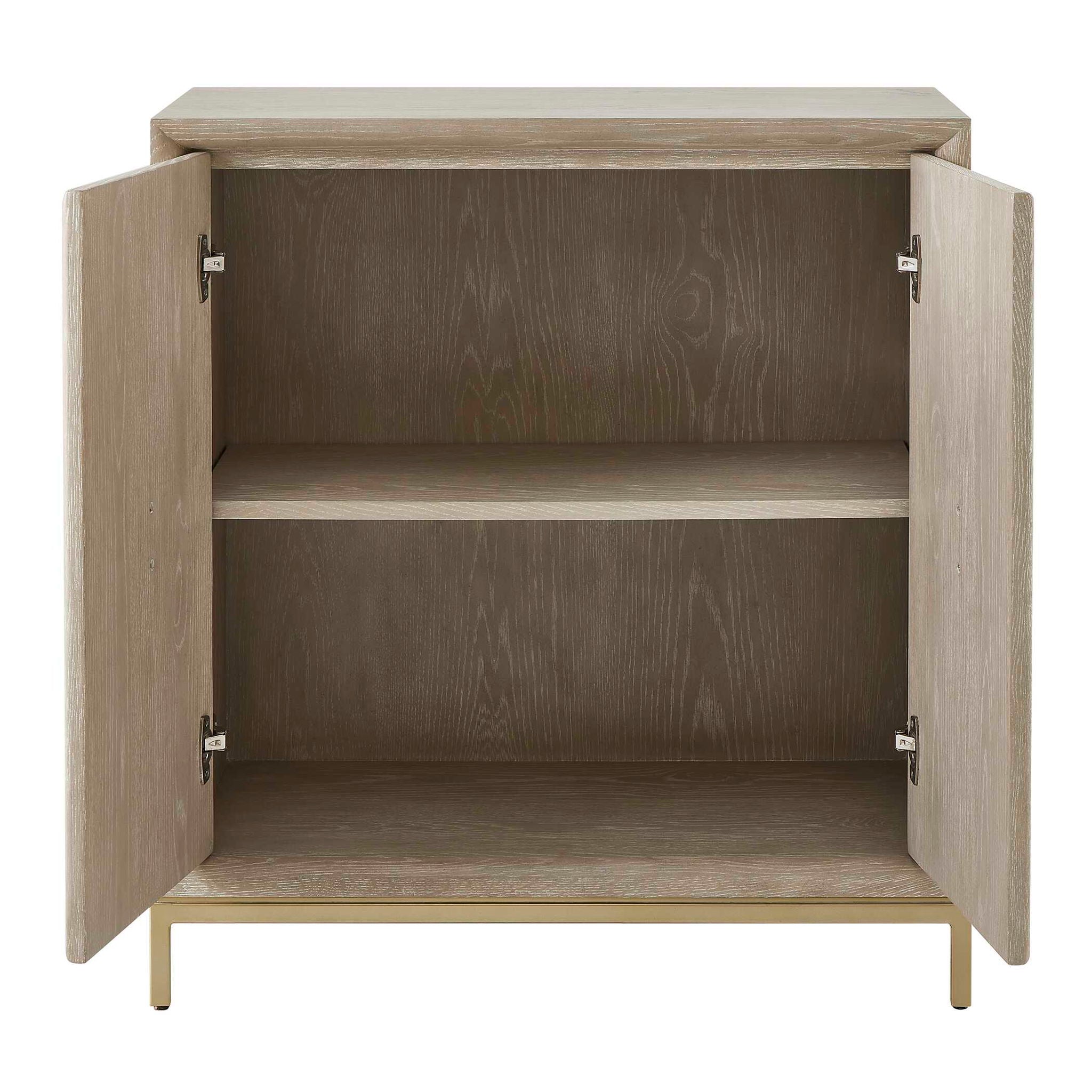Alessia - 2 Door Cabinet - Light Brown
