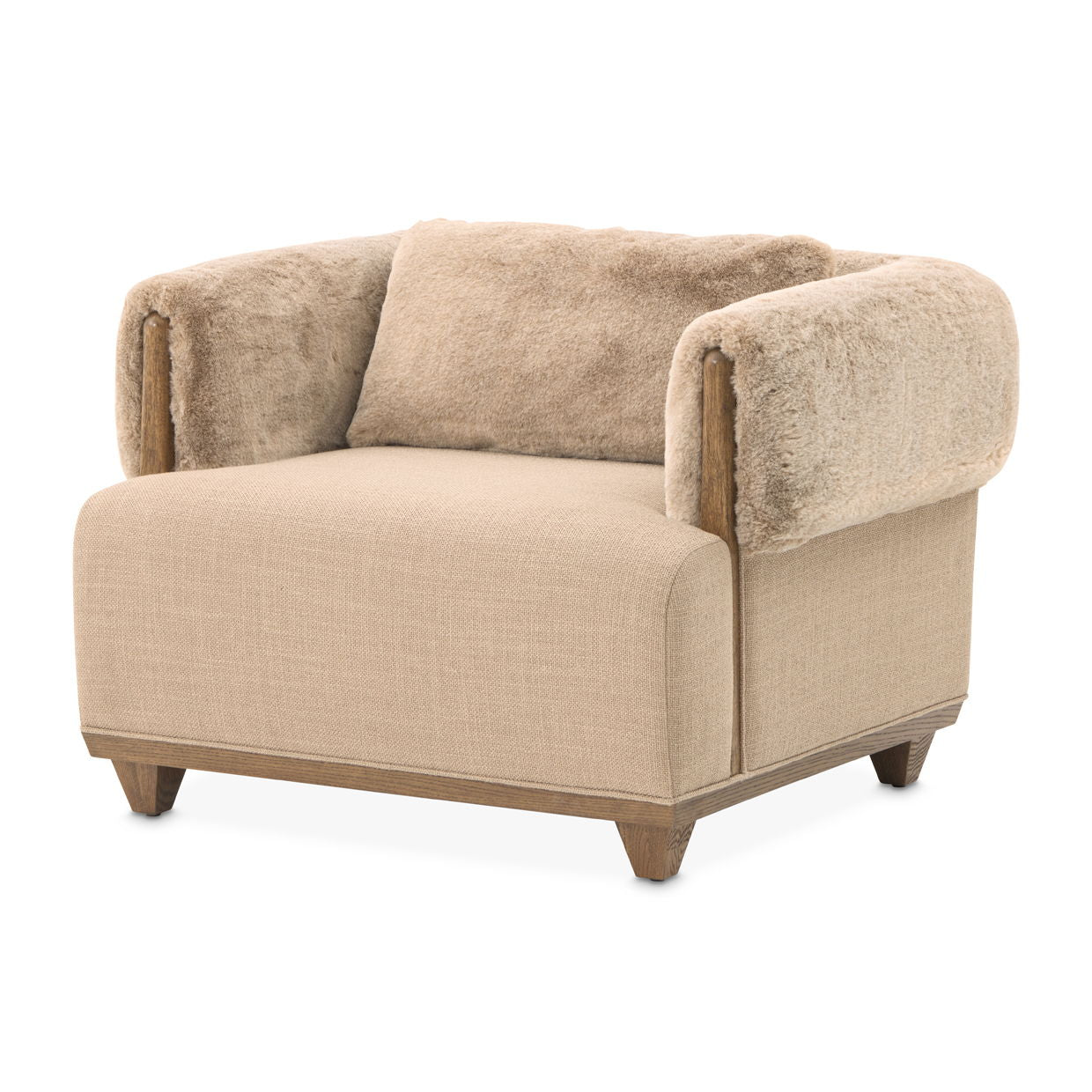 Portrait - Accent Chair - Toffee / Sienna Brown