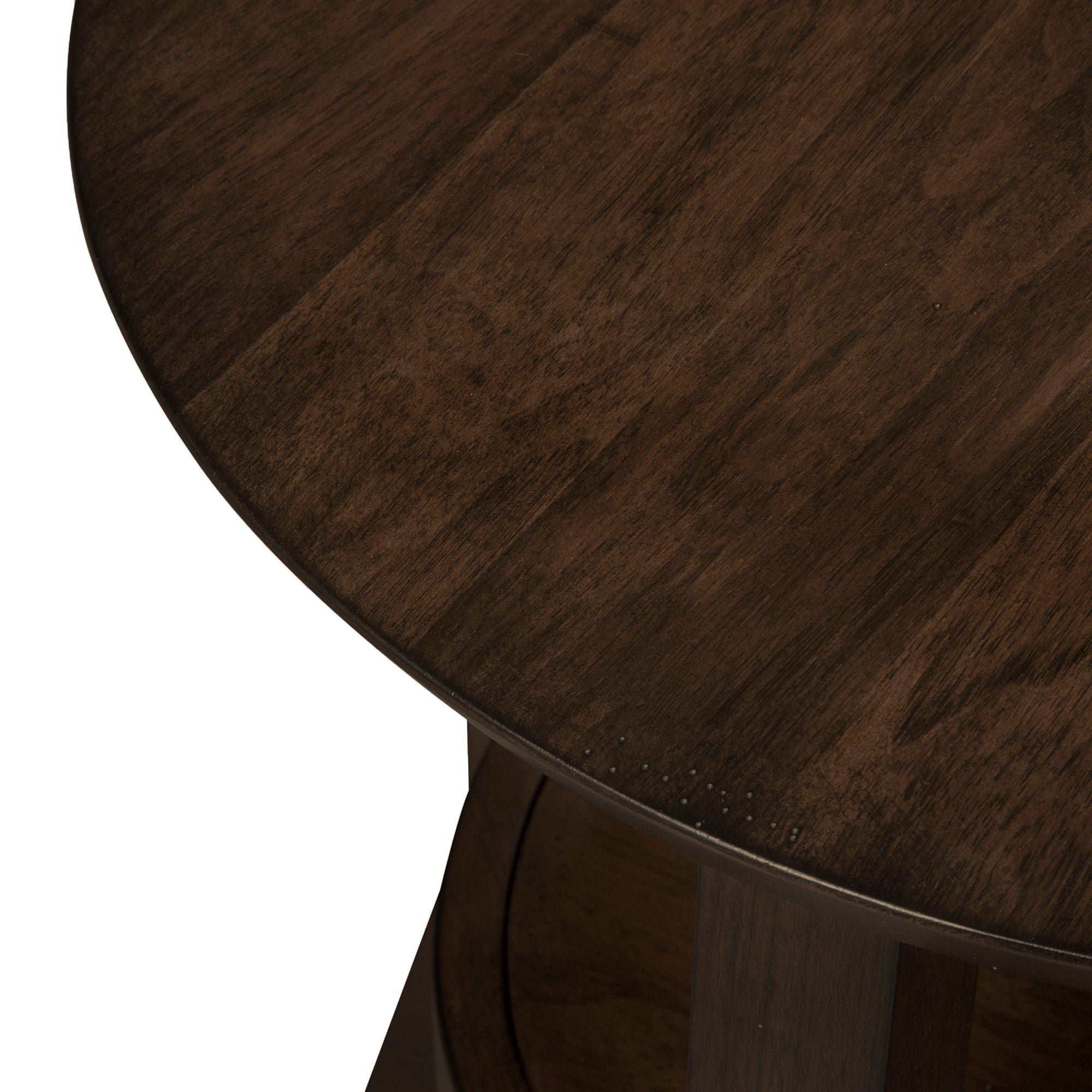 Ventura Blvd - Round End Table - Bronze Spice