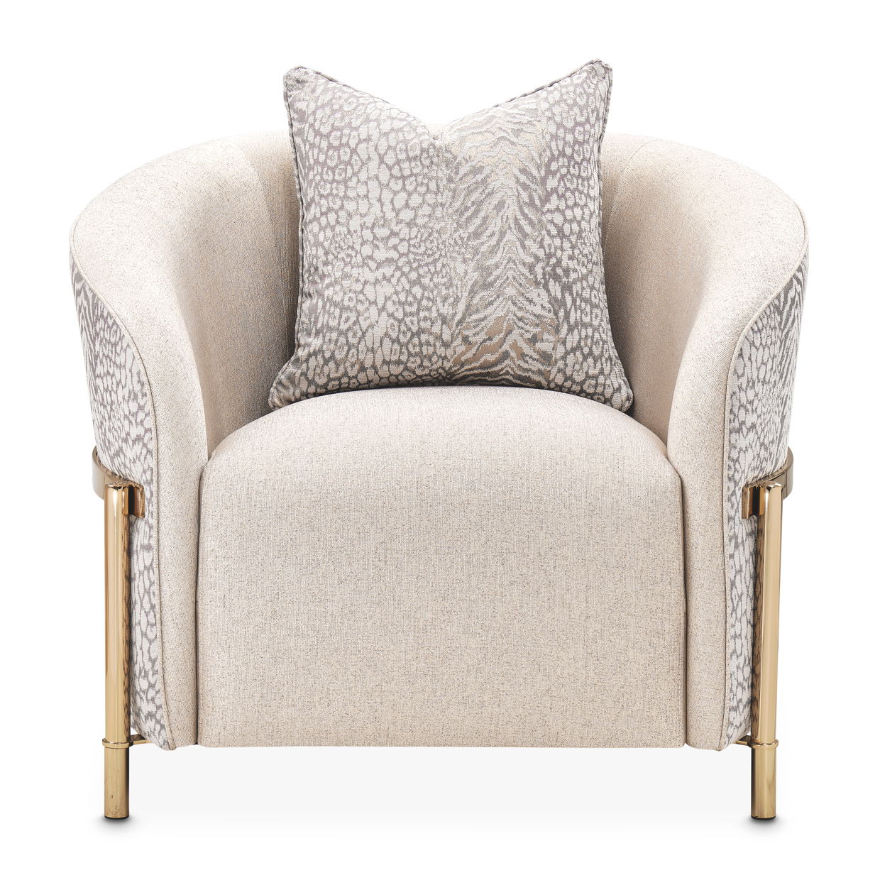 Lisbon - Accent Chair - Opal / Gold
