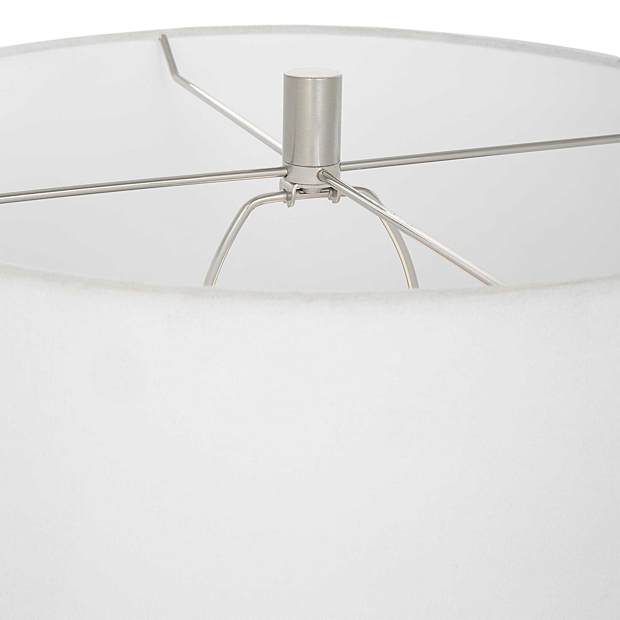 Repetition - Marble Table Lamp - White
