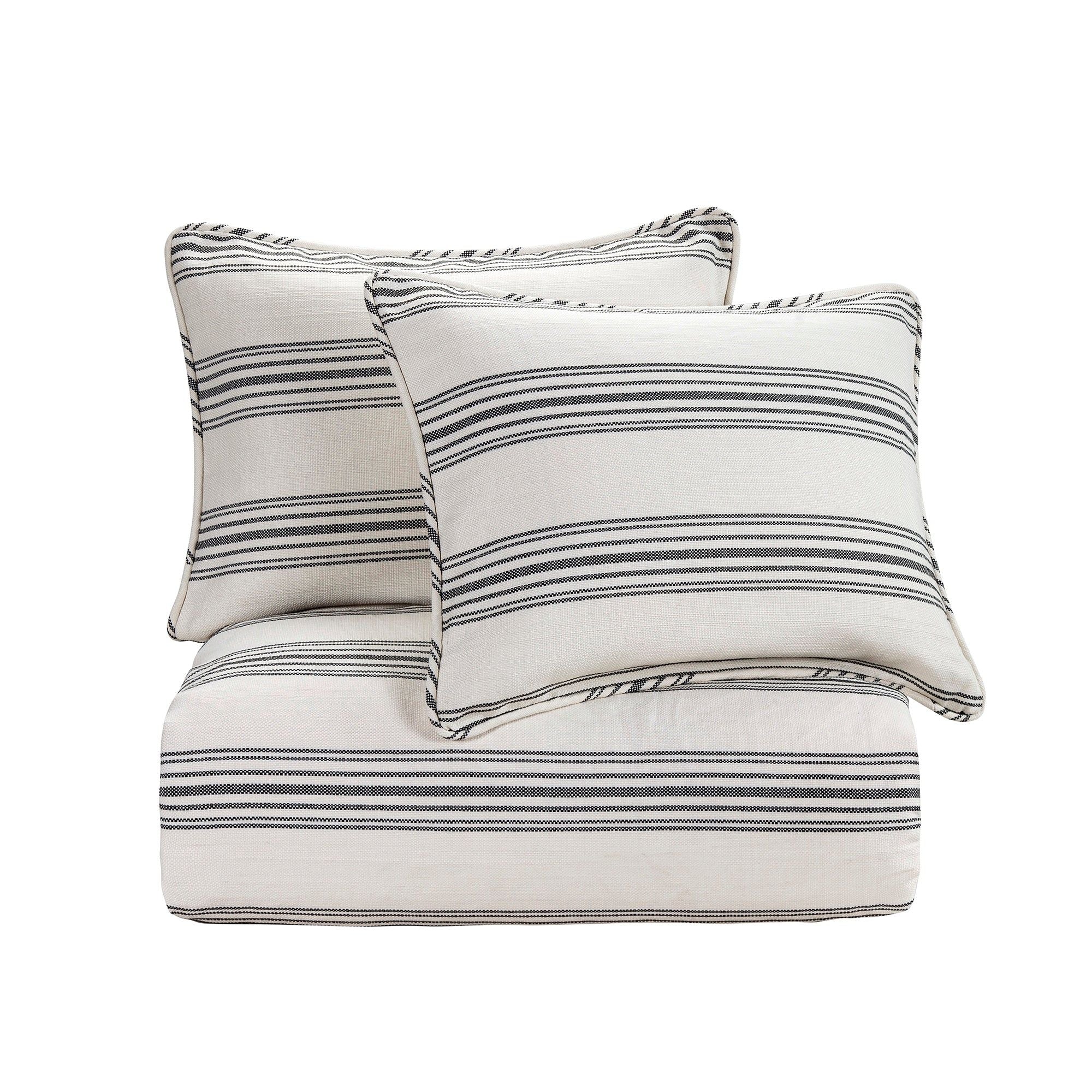 Prescott - King Duvet Cover Set (Set of 3) - Black