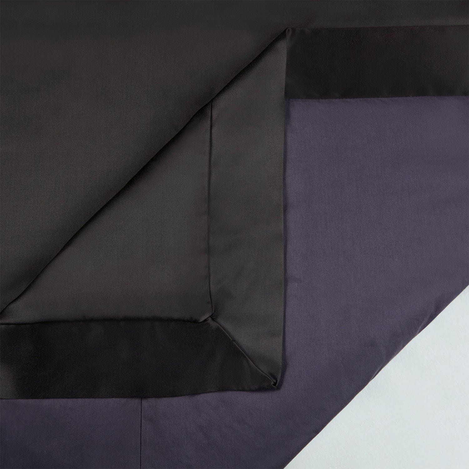 High Shine Satin - King Duvet Cover Set (Set of 3) - Espresso