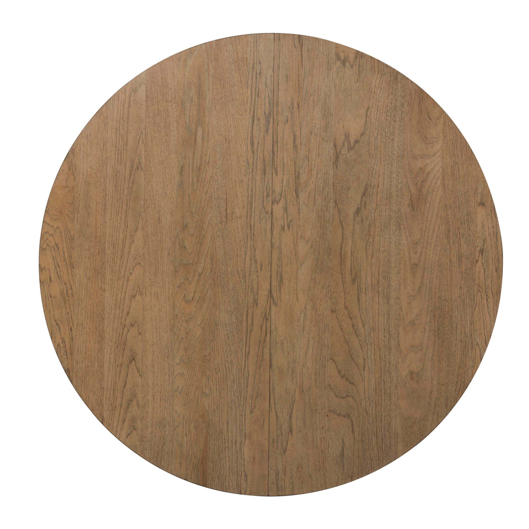 Farmhouse Reimagined - Pedestal Table - Antique White / Chestnut Tops