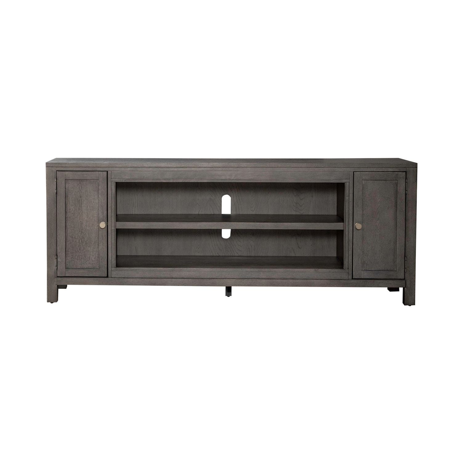 Fireplace TV Consoles - 78" Fireplace TV Console FTS - Dark Brown