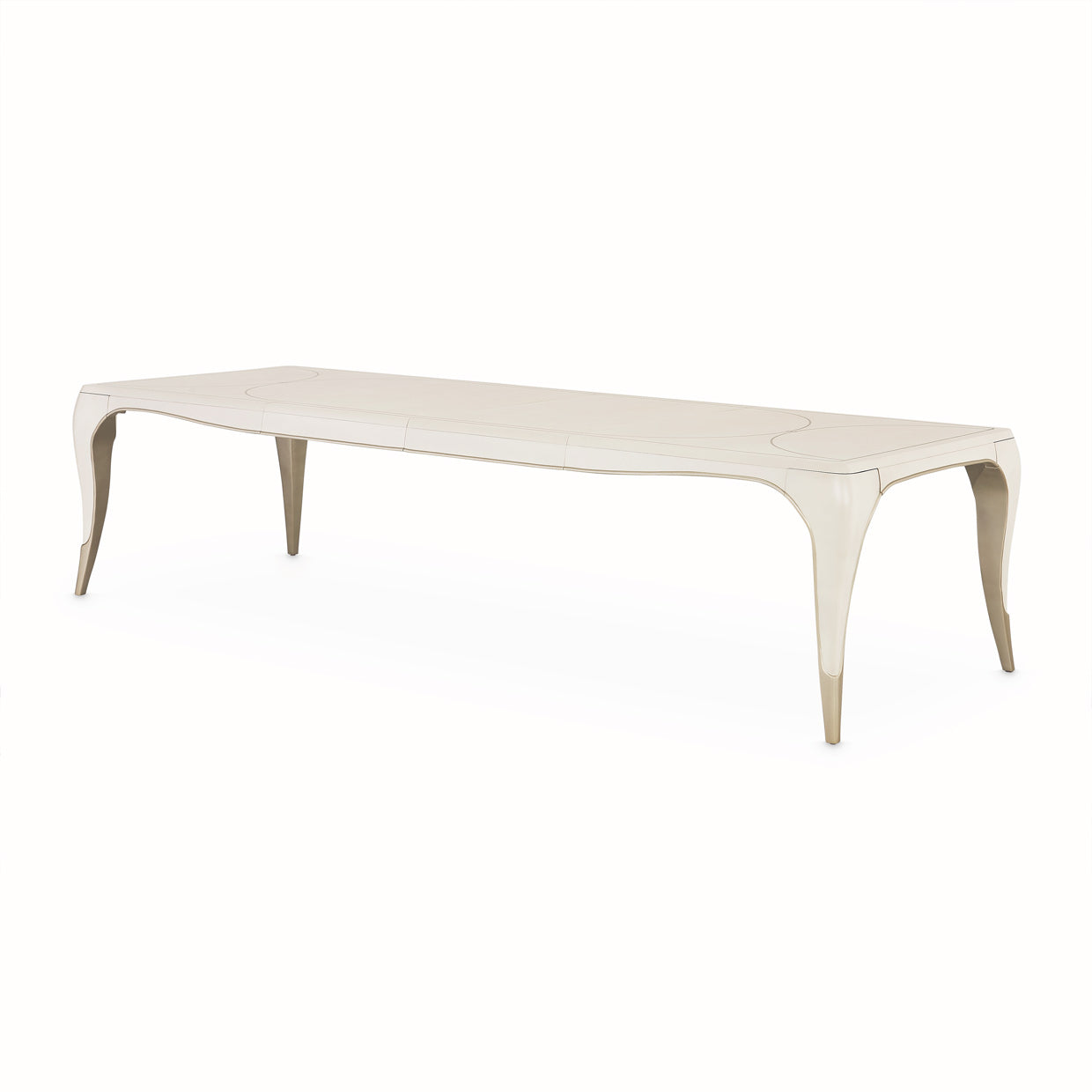 London Place Rectangular Dining Table - Creamy Pearl
