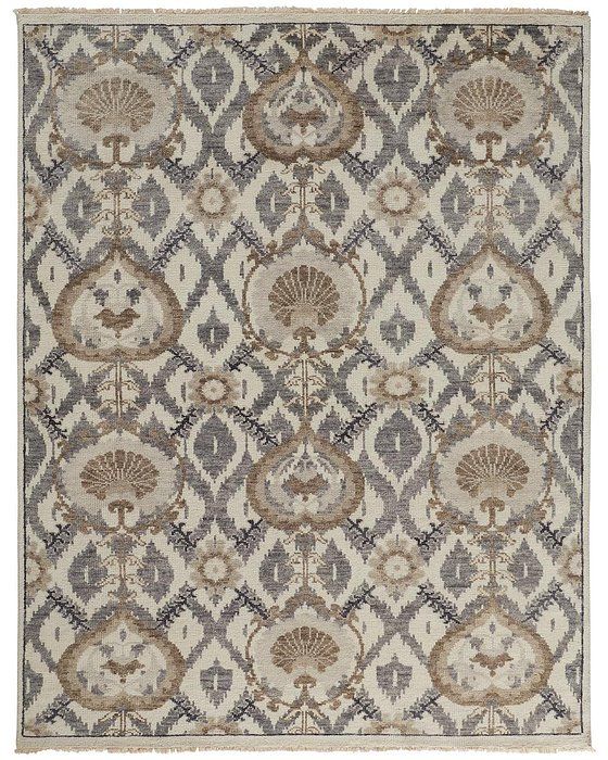 BEALL Collection - 6712F Gray/Brown
