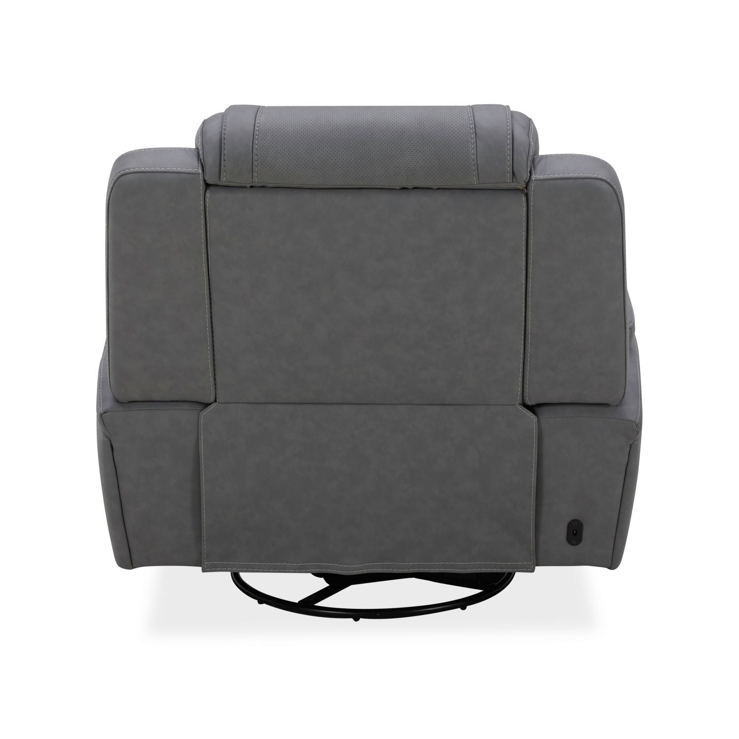 Chapman - Swivel Glider Recliner P2 - Aline Blue Gray