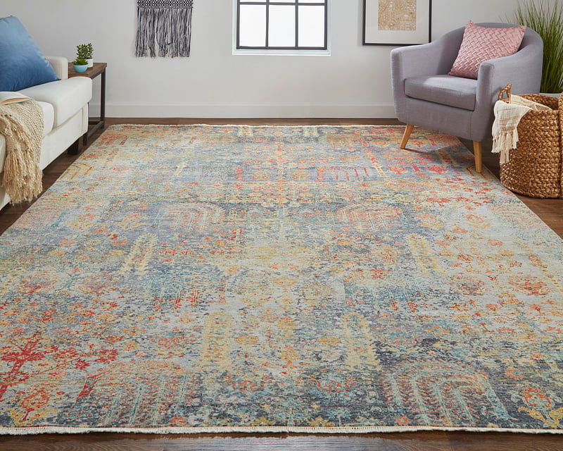 SIENA Collection - 6588F Blue/Multi