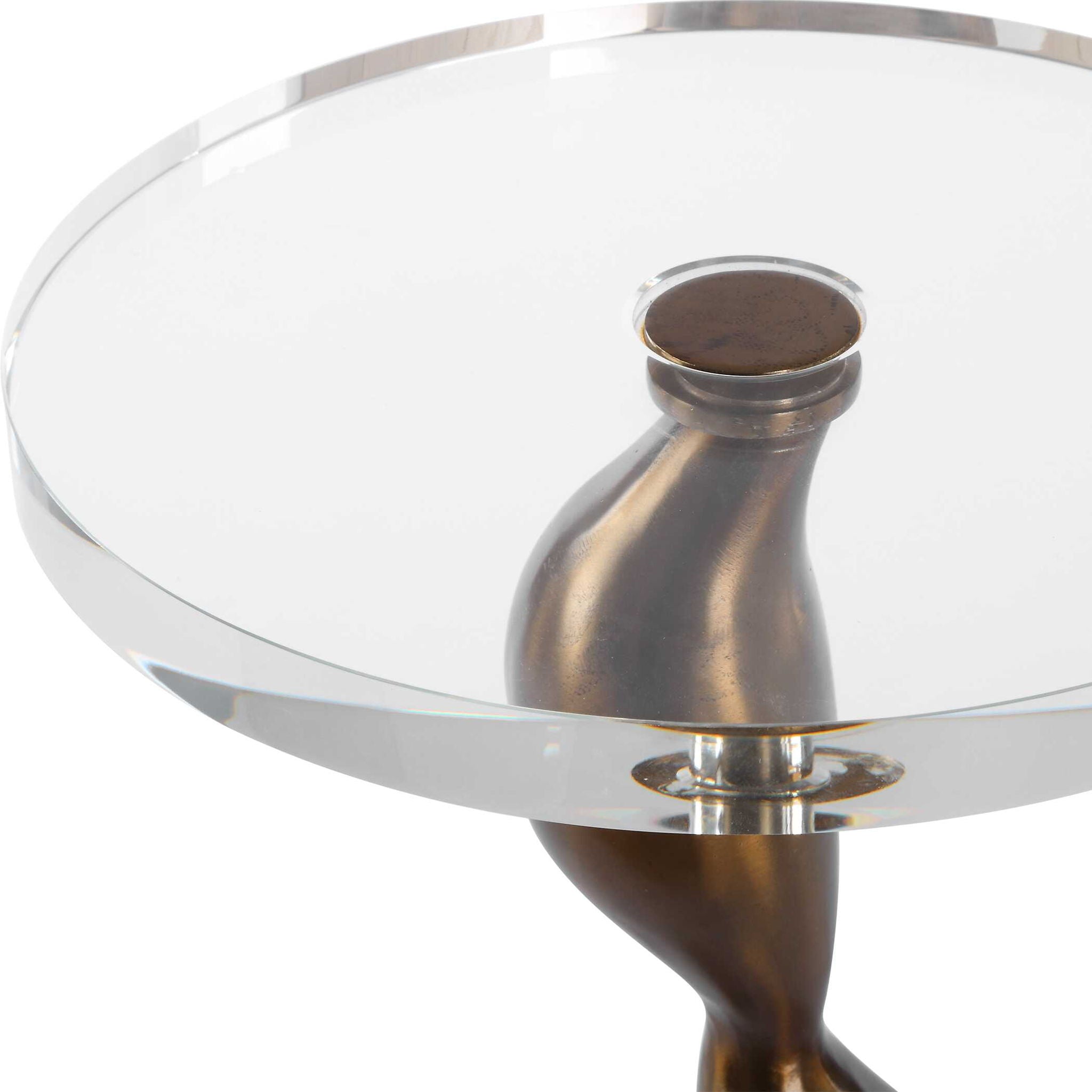 Remolino - Drink Table - Bronze