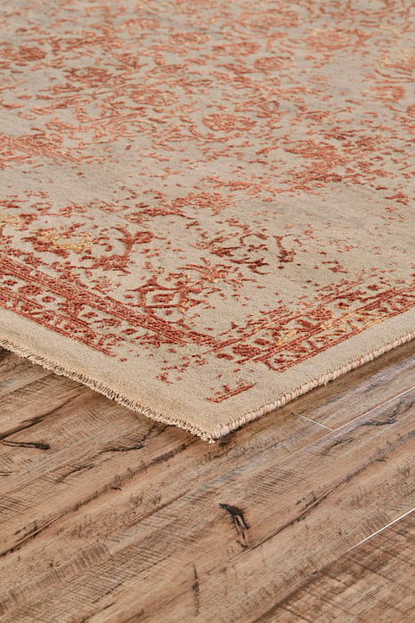 DOSHI Collection - 6034L Rust/Ivory