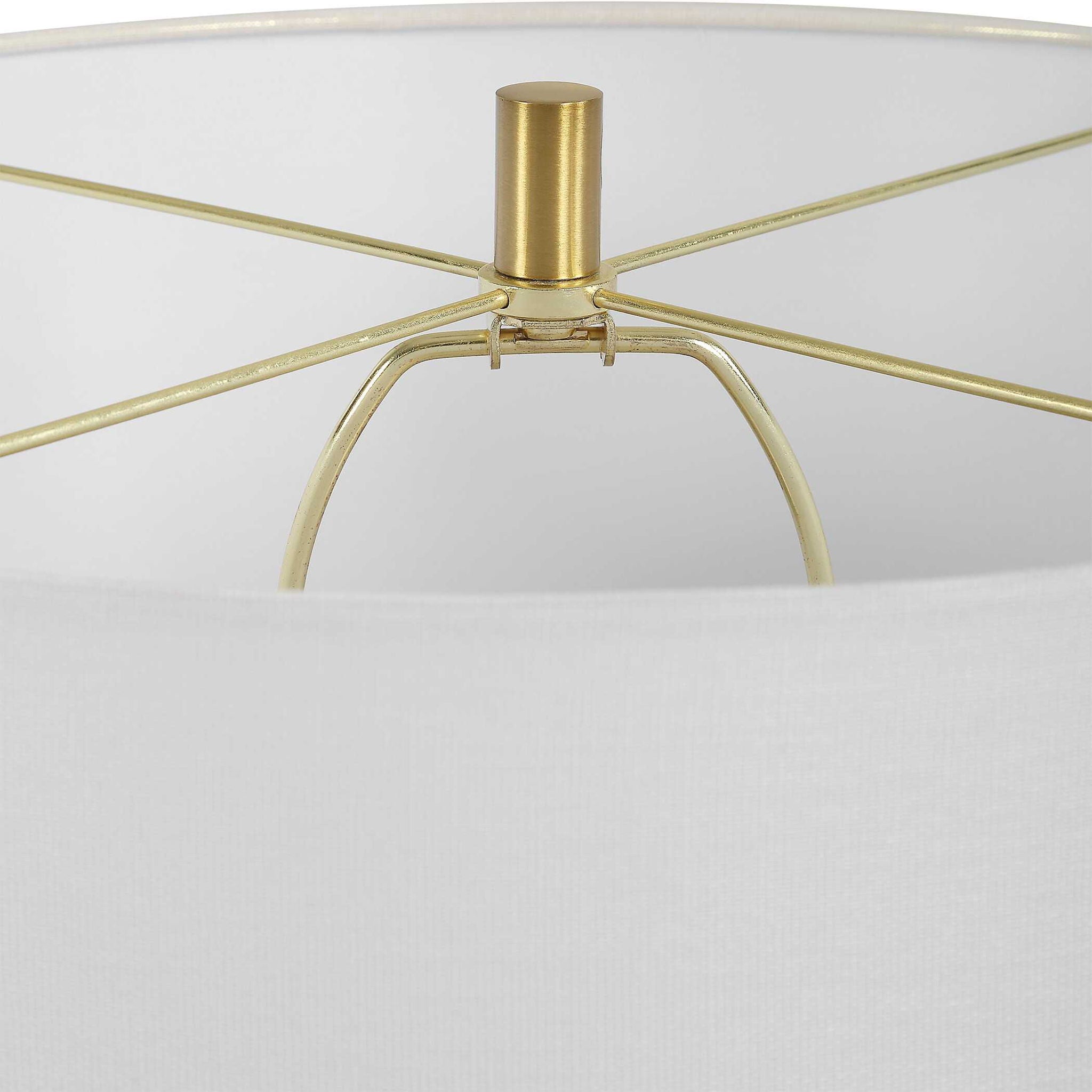 Armitage - Textured Table Lamp - Blue / Brown / Gray / White