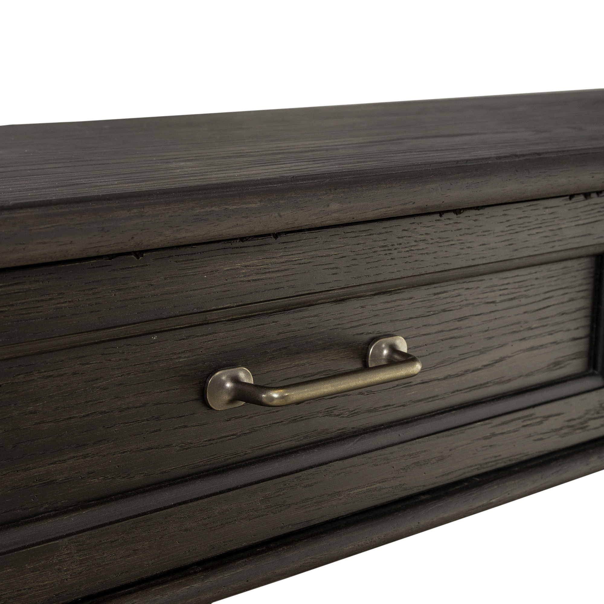 Mill Creek - 2 Drawer Sofa Table - Peppercorn