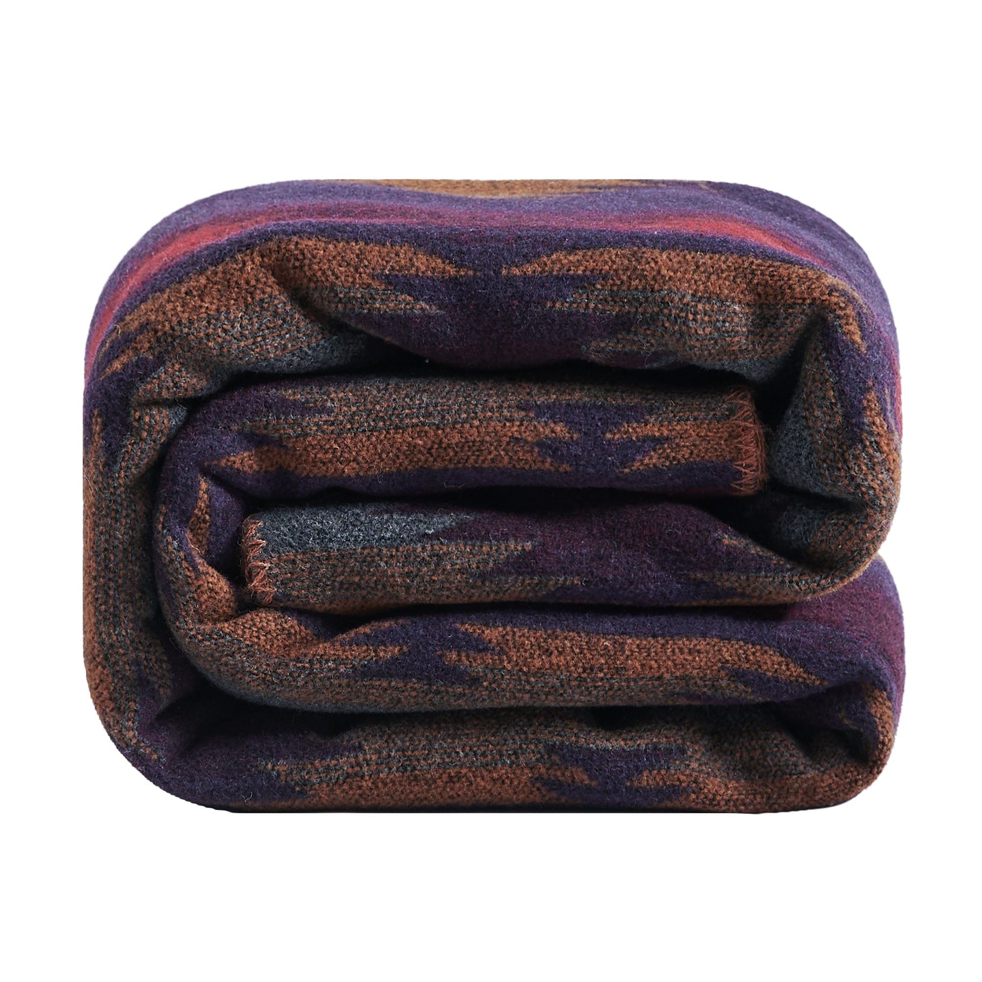 Gila - Twin Wool Blend Blanket - Multi Color