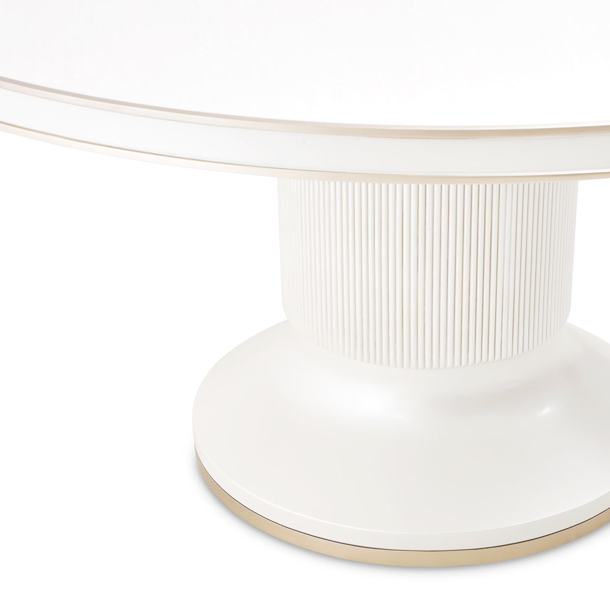 La Marisia - Round Dining Table - Creamy Pearl