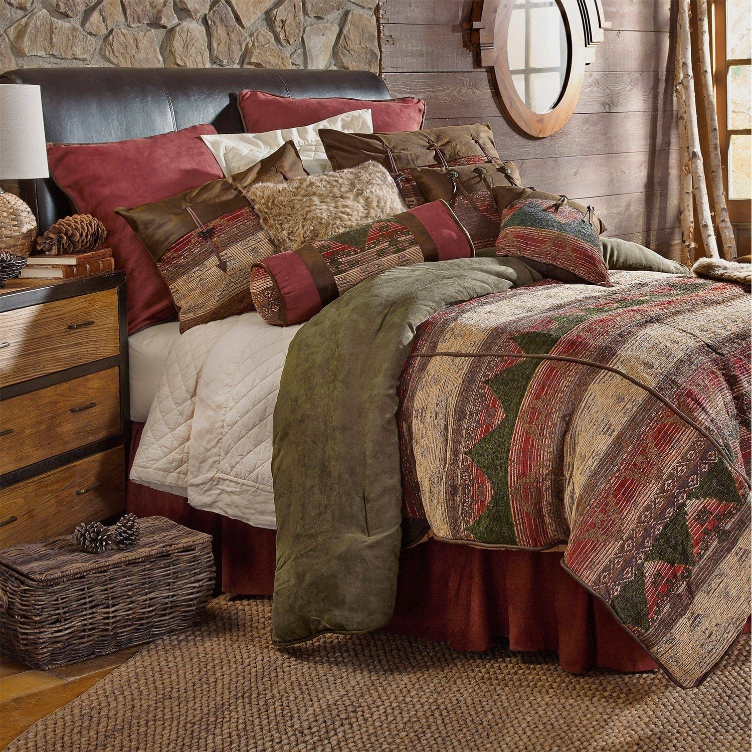 Sierra - Full Comforter Set (Set of 7) - Multi Color