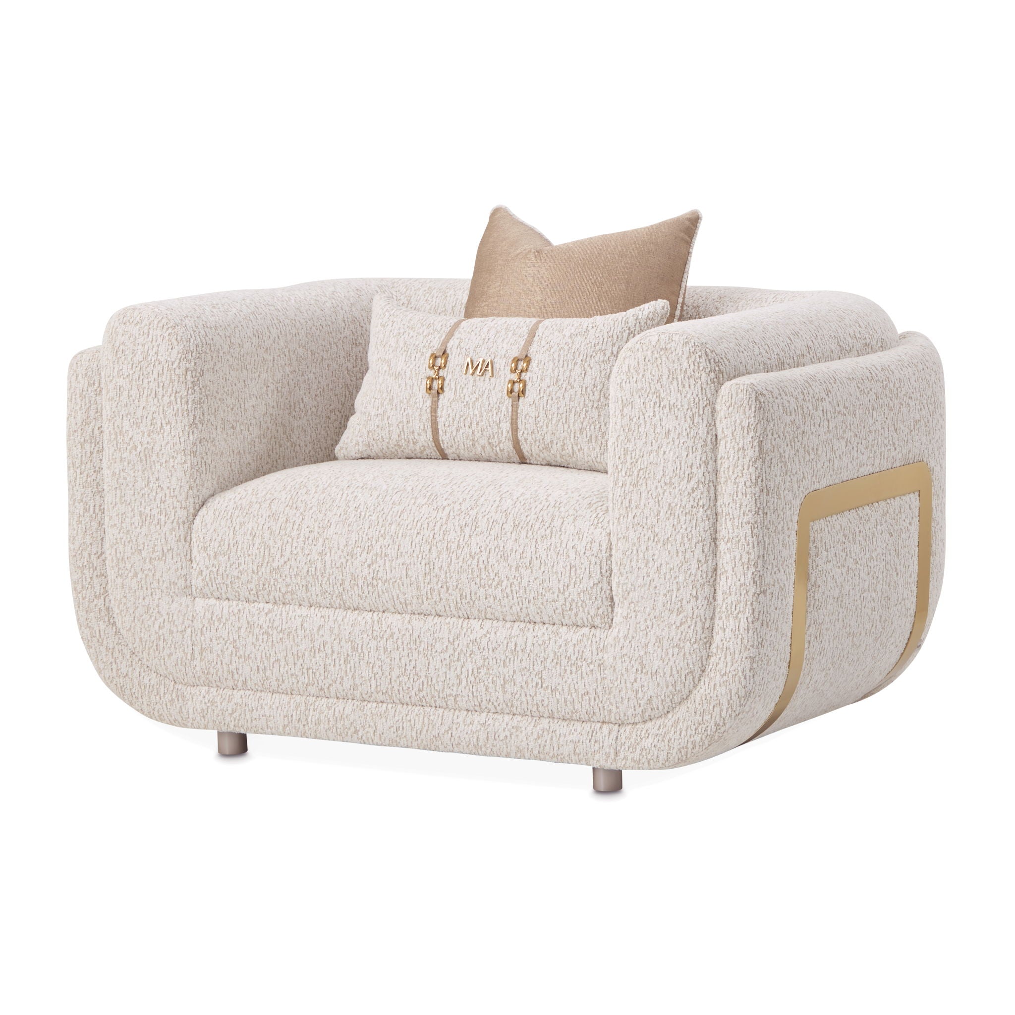 Savannah Breeze - Matching Chair - Cashmere / Gold