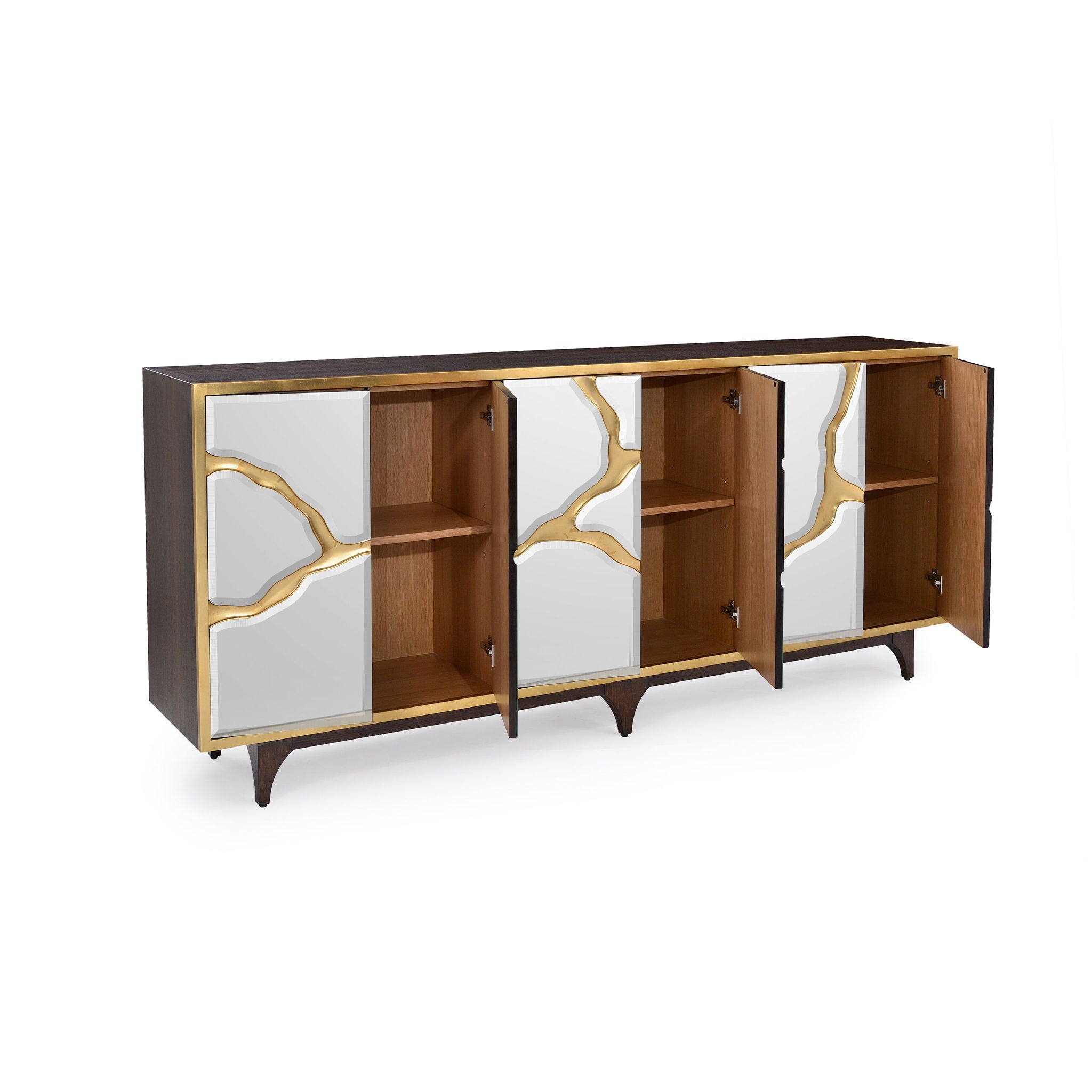 Ravine Six-Door Credenza