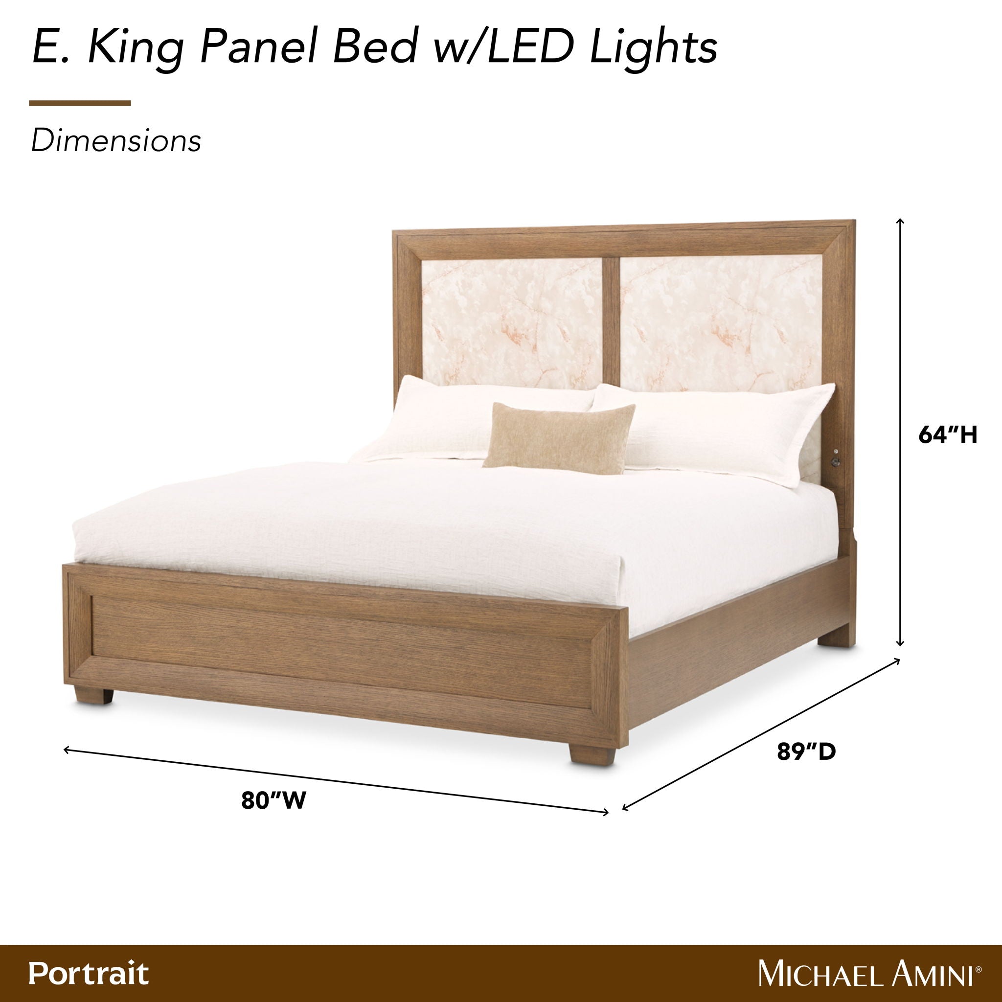 Portrait - Panel Bed