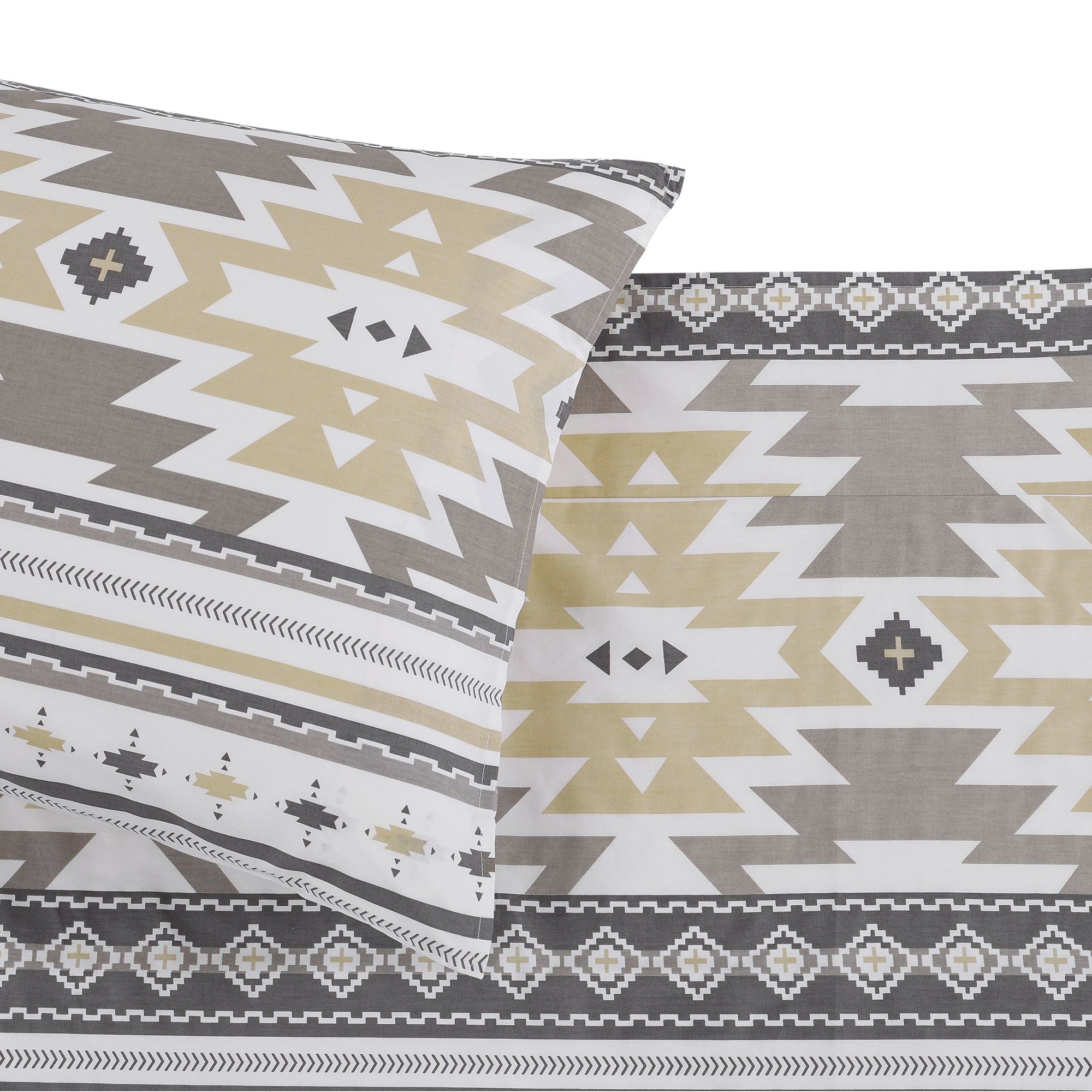 Desert Sage - King 200TC Cotton Sheet Set (Set of 4) - Multi Color
