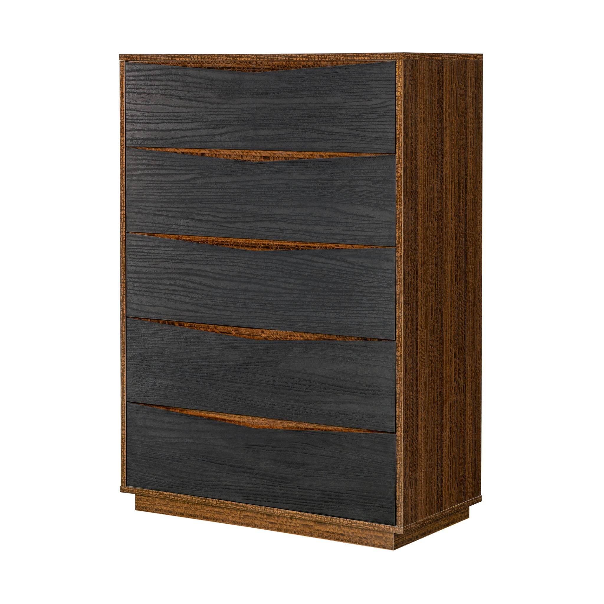 Kayner - 5-Drawer Chest - Charcoal