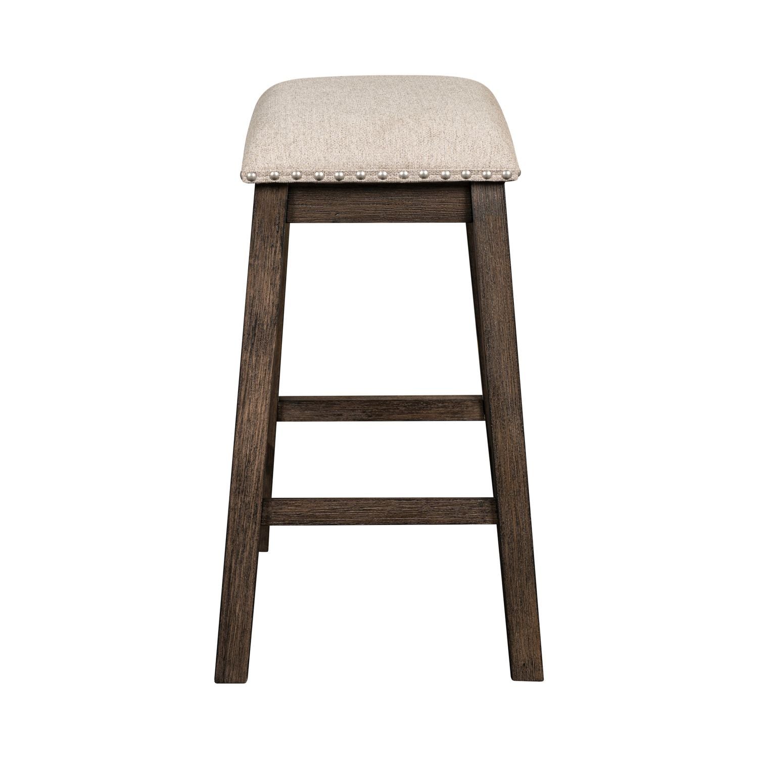 Harrison - Upholstered Console Stool - Espresso