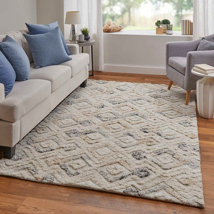 ANICA Collection - 8004F Ivory/Blue