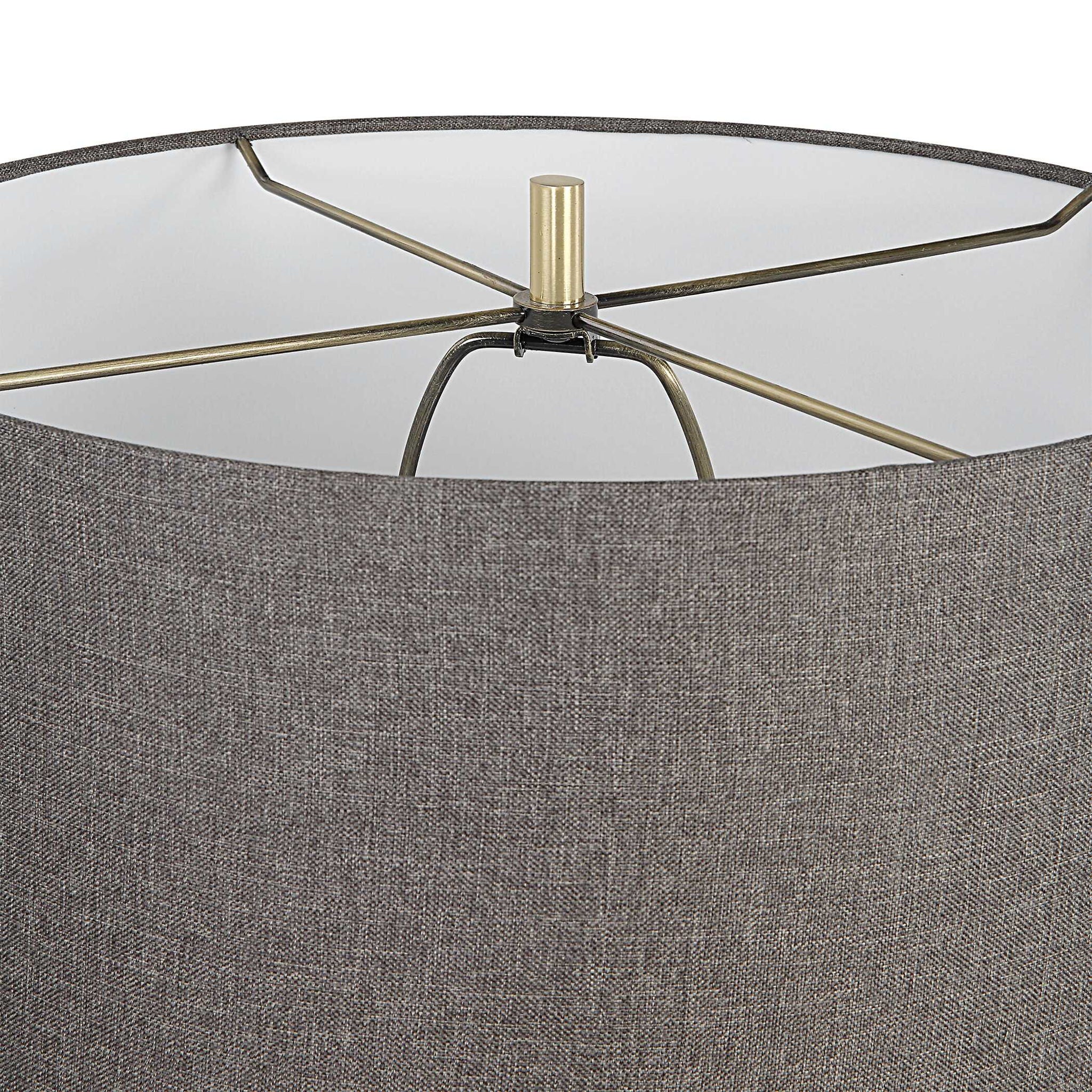 Citadel - Marble Table Lamp - White