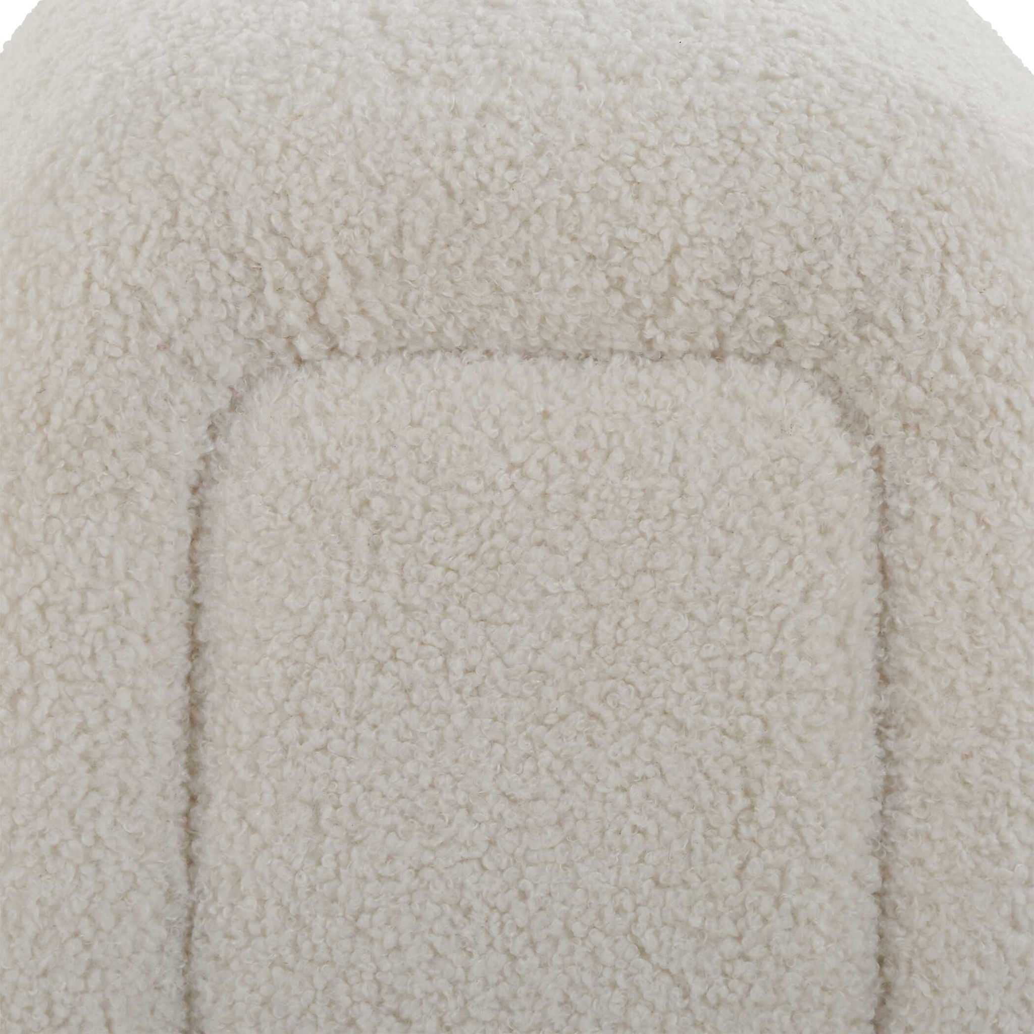 Repose - Oversized Ivory Bench