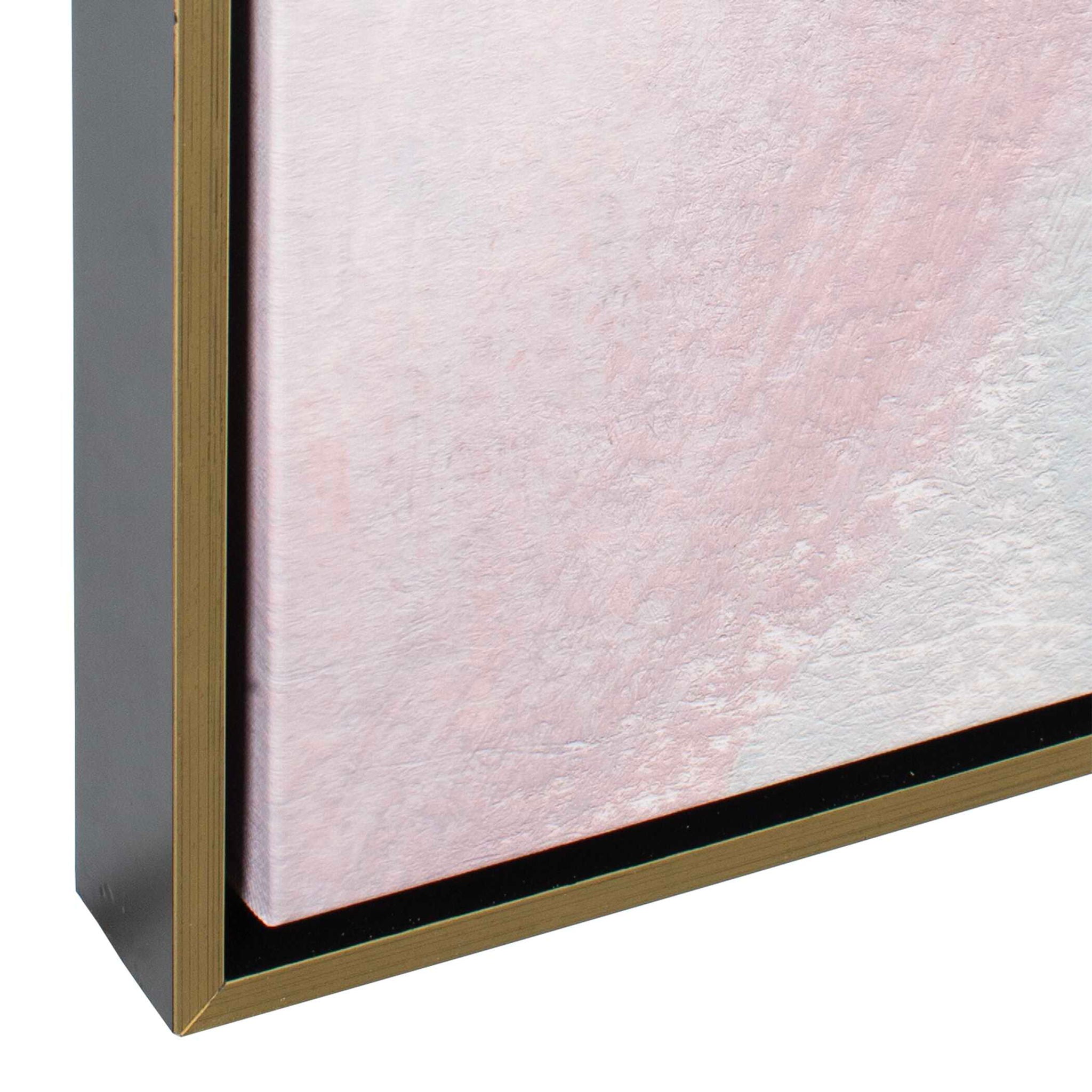 Process - Framed Abstract Art - Black / Gold / Gray / Green / Pink / Purple / White