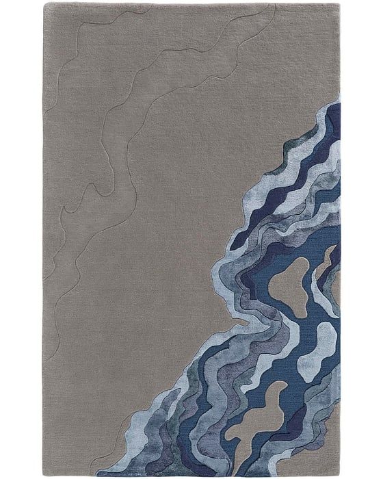 SERRANO Collection - 8856F Gray/Blue